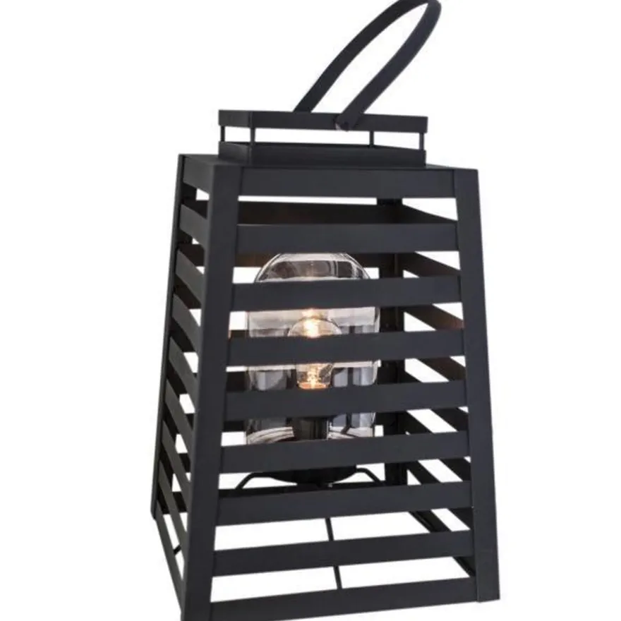 Yankton bord/gulvlampe - Svart