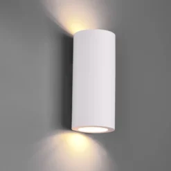 Zazou vegglampe - Hvit